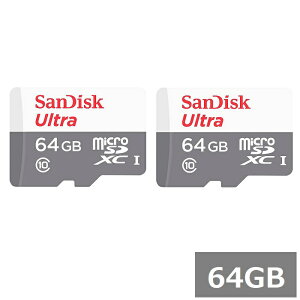 y_tf[ Si P5z y2Zbgz TfBXN }CNSD MicroSDXC SDSQUNR-064G-GN3MN Ultra 64GB Sandisk }CNSDXCJ[h microSDJ[h Class10 UHS-I J X}z sAi
