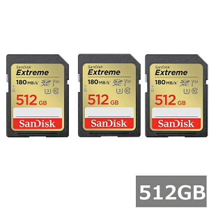 y3Zbgz TfBXN SDJ[h SDXC SDSDXVV-512G-GNCIN Extreme 512GB Sandisk SDXCJ[h SD Class10 UHS-I J fWJ rfIJ p\R sAi