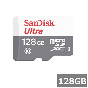 y_tf[ Si P5z TfBXN }CNSD MicroSDXC SDSQUNR-128G-GN3MN Ultra 128GB Sandisk }CNSDXCJ[h microSDJ[h Class10 UHS-I J X}z sAi