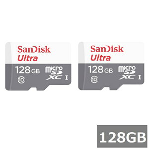 y_tf[ Si P5z y2Zbgz TfBXN }CNSD MicroSDXC SDSQUNR-128G-GN3MN Ultra 128GB Sandisk }CNSDXCJ[h microSDJ[h Class10 UHS-I J X}z sAi