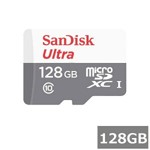 y_tf[ Si P5z TfBXN }CNSD MicroSDXC SDSQUNR-128G-GN6MN Ultra 128GB Sandisk }CNSDXCJ[h microSDJ[h Class10 UHS-I J X}z sAi