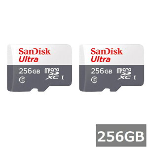 y2Zbgz TfBXN }CNSD MicroSDXC SDSQUNR-256G-GN3MN Ultra 256GB Sandisk }CNSDXCJ[h microSDJ[h Class10 UHS-I J X}z sAi