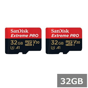 y2Zbgz TfBXN }CNSD MicroSDHC SDSQXCG-032G-GN6MA Extreme PRO 32GB A_v^[t Sandisk }CNSDHCJ[h microSDJ[h UHS-I J X}z sAi