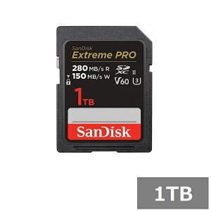 TfBXN SDJ[h SDXC SDSDXEP-1T00-GN4IN Extreme PRO 1TB Sandisk SDXCJ[h V60 UHS-II J fWJ rfIJ p\R sAi