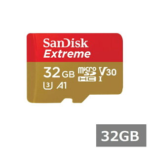 TfBXN }CNSD MicroSDHC SDSQXAF-032G-GN6MN Extreme 32GB Sandisk }CNSDHCJ[h microSDJ[h Class10 UHS-I J X}z sAi
