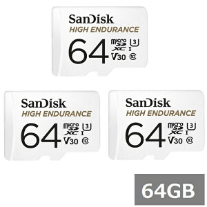 y_tf[ Si P5z y3Zbgz TfBXN }CNSD MicroSDXC SDSQQNR-064G-GN6IA HIGH ENDURANCE 64GB A_v^[t Sandisk }CNSDXCJ[h microSDJ[h Class10 UHS-I J X}z sA