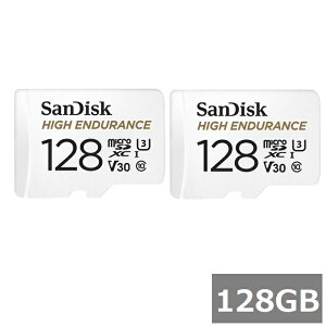 y2Zbgz TfBXN }CNSD MicroSDXC SDSQQNR-128G-GN6IA HIGH ENDURANCE 128GB A_v^[t Sandisk }CNSDXCJ[h microSDJ[h Class10 UHS-I J X}z sAi