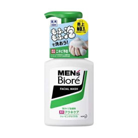 メンズビオレ 泡タイプ 薬用 アクネケア 洗顔 本体 150ml biore 花王 クレンジング 洗顔 洗顔フォーム スキンケア フェイスケア 泡 カサつき すっきり さっぱり ニキビ 毛穴 つっぱらない