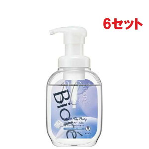 【在庫処分】 【6セット】 ビオレu ザ ボディ 泡タイプ ピュアリーサボンの香り ポンプ 540ml ボディーソープ ボディウォッシュ ボディケア スキンケア biore 花王