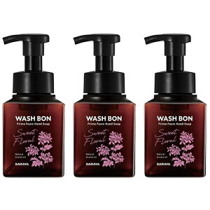 �y3�Z�b�g�z WASH VON �E�H�V���{�� �v���C���t�H�[�� �X�C�[�g�t���[���� 280mL �n���h�\�[�v �t���[���� �ǂ����� �A�n���h�\�[�v �T����