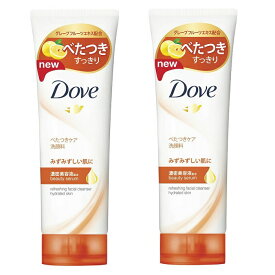 【マラソン中 P5倍】 【2セット】 Dove ダヴ フレッシュ 洗顔料 130g 洗顔 洗顔フォーム 泡 洗顔料 泡立ち うるおい さっぱり みずみずしい 濃密 美容液 はずむ肌 保湿 きめ細かい泡 すべすべ フルーティー さわやか セラミド 皮脂 べたつき 悩み オイリー肌 すっきり