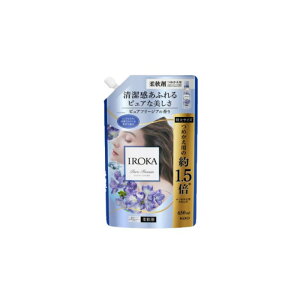 【マラソン中 P5倍】 【選べるセット】IROKA つめかえ用 650ml フレグランス 柔軟剤 詰替え iroka 上品 柔軟仕上げ剤 ネイキッドリリー ハンサムリーフ ピュアフリージア いろか 洗濯 洗剤 防臭