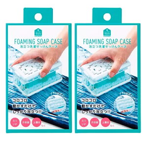 【2セット】 泡立つ洗濯せっけんケース せっけん収納 石鹸収納 襟 袖 くつ下 子供服 泥汚れ 洗濯グッズ 便利グッズ 人気 おすすめ コジット