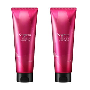 【2セット】 セグレタ トリートメント 180g 花王 kao Segreta トリートメント 美容液成分 潤い さらさら かわいい おしゃれ アロマティックローズ 香り 大人 ハリ コシ ふんわり髪 ふっくら 根元
