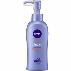 【6/4 20:00~6/5まで P5倍】 【2本セット】 NIVEA ニベアサン ウォータージェル SPF50 ポンプ 140g×2セット SPF50 PA+++ 日焼け止め UVジェル スキンケア ヒアルロン酸 保湿 花王