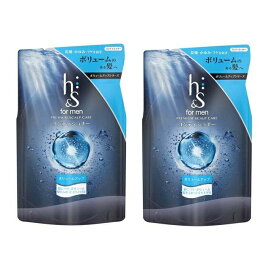 【ブラックフライデー P5倍】 【2セット】 h＆s for men ボリュームアップ 薬用コンディショナー つめかえ用 300g P&G 詰替え 髪 メンズ エイチアンドエス 頭皮 皮脂 毛穴 フケ かゆみ 乾燥 男性 医薬部外品