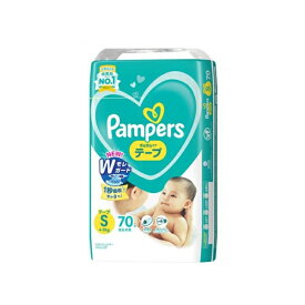 【4セット】 パンパース おむつ さらさらケア テープ スーパージャンボ Sサイズ 70枚入り pampers おむつ テープ 紙オムツ 赤ちゃん ギフト 贈り物 吸収性 人気 ランキング P&G