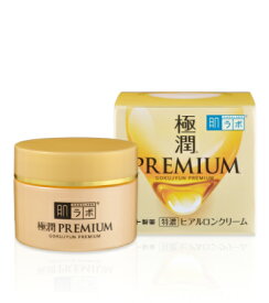 肌ラボ 極潤プレミアム ヒアルロンクリーム 50g クリーム ヒアルロン酸 敏感肌 ハダラボ ロート製薬 乳酸球菌 発酵 話題