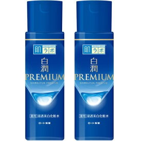 【2本セット】 肌ラボ 白潤プレミアム 薬用浸透美白化粧水 170ml×2セット 化粧水 ローション ヒアルロン酸 ビタミンC ハダラボ ロート製薬