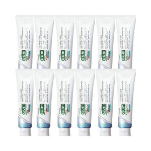 【12セット】 ガム 歯周プロケア ペースト うるおいタイプ 85g 薬用ハミガキ 歯磨き粉 歯周病予防 はみがき 就寝前 歯 歯ぐき 口臭 臭い 爽快 ミント デンタルケア サンスター GUM 医薬部外品