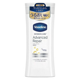 【マラソン中 P5倍】 ヴァセリン インテンシブケア アドバンスドリペア ボディローション 200ml 無香性 Vaseline ボディークリーム ボディーローション 無香料 乾燥 保湿 全身 体 保護 カサカサ うるおい ベタつかない ワセリン 乾燥肌 普通肌 人気