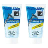 【2個セット】 柳屋 シェーブJ シェービングジェル 280g ×2セット シェービングジェル ジャンボサイズ …