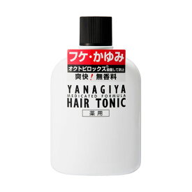 柳屋 薬用ヘアトニック フケ・かゆみ用 240mL 薬用育毛トニック 育毛剤 フケ かゆみ 抜毛 頭皮 薄毛 無香料 男女兼用 やなぎや