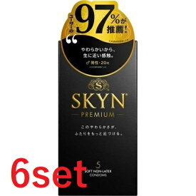 【6セット】 SKYN スキン オリジナル アイアール 5個入り コンドーム ゴム 避妊具 避妊用品 スキン 男性