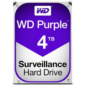 【マラソン中 P5倍】 HDD 4TB Western Digital WD PURPLE WD40PURX ウエスタンデジタル PC パソコン 作業効率 並行輸入品