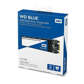 【9日までP3倍】 Western Digital WD BLUE SSD 2TB WDS200T2B0Bウエスタンデジタル
