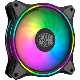 冷却ファン クーラーマスター Cooler Master MasterFan MF120 Halo PCケースファン RGBライト PC部品 CPU冷却 ファン