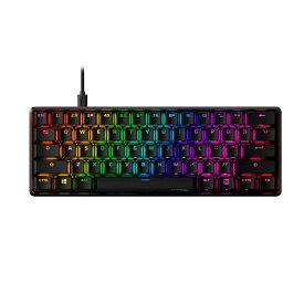 HyperX ゲーミング キーボード Alloy Origins 60 4P5N4AA#ABA ハイパーエックス 英語配列 USB LEDバッグライト ゲーマー 小型RGB