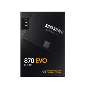 �T���X�� SSD 870 EVO 1TB MZ-77E1T0B SAMSUNG SATA BLACK �Ɩ����� �X�s�[�h�A�b�v ���� BTO ���s�A���i