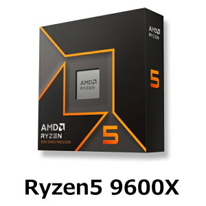 y}\ P5{z AMD Ryzen 5 9600X BOX CPU 6RA 65W fXNgbv vZbT[ p\R PC BPO sAi