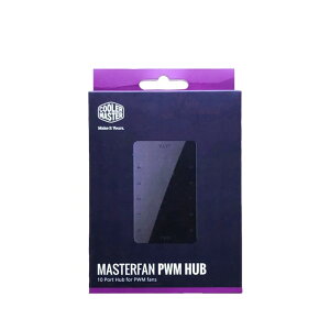 Cooler Master MasterFan PWM Hub 10�|�[�g �t�@���n�u MFX-MHHN-10NN1-R1 Cooler Master �N�[���[�}�X�^�[ MasterFan PWM Hub �t�@���n�u PWM�n�u �t�@���R���g���[���[ �P�[�X�t�@�� 10�|�[�g SATA�d�� MFX-MHHN-10NN1-R1 PC