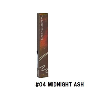 �����A���h TWINKLE PEN LINER #04 MIDNIGHT ASH rom&nd �g�D�C���N���y�����C�i�[ �~�b�h�i�C�g�A�b�V�� ���L�b�h���C�i�[ �A�C���C�i�[ �ɍ� �p�[�� �L���L�� �ܑ� �A�N�Z���g �؍��R�X�� ���s�A���i