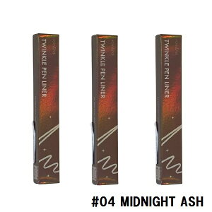 �y�}���\���� P5�{�z �y3�Z�b�g�z �����A���h TWINKLE PEN LINER #04 MIDNIGHT ASH rom&nd �g�D�C���N���y�����C�i�[ �~�b�h�i�C�g�A�b�V�� ���L�b�h���C�i�[ �A�C���C�i�[ �ɍ� �p�[�� �L���L�� �ܑ� �A