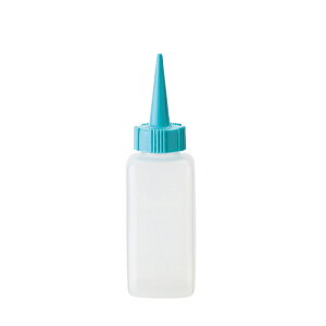 【マラソン中 P5倍】 ニューエバー 角型スポイト No.1 120ml ブルー パーマ液 ボトル 容器 エバーメイト