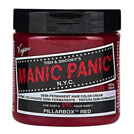 MANIC PANIC マニックパニック ヘアカラー ピラーボックスレッド Pillarbox Red 118ml ヘアカラークリーム サロン専売品 MC11020