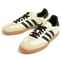 adidas アディダス サンバ レディース SAMBA OG W スニーカー ローカット レースアップ 天然皮革 ID0478 ベージュ ブラック