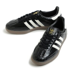 adidas �A�f�B�_�X �T���o ���f�B�[�X �����Y �X�j�[�J�[ SAMBA OG W IH9015 ���[�J�b�g �N���R�_�C���� �u���b�N �z���C�g Core Black / Off White / Gum