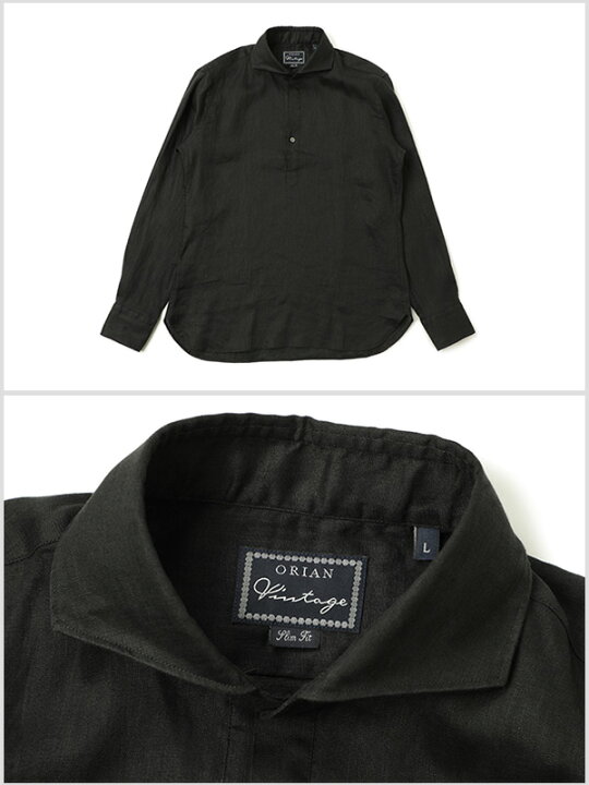 楽天市場】ORIAN Vintage オリアン ヴィンテージ メンズ シャツ カプリ 