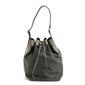 ORSETTO オルセット バッグ ハンド ワンショルダー ナイロン レザー 巾着 LITMO 01-160-01 BLACK ブラック GREY グレー