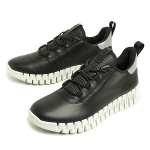 ECCO GR[ Xj[J[ fB[X V[Y [XAbv U[ tN^[  218203 GRUUV W BLACK/L.GREY ubN
