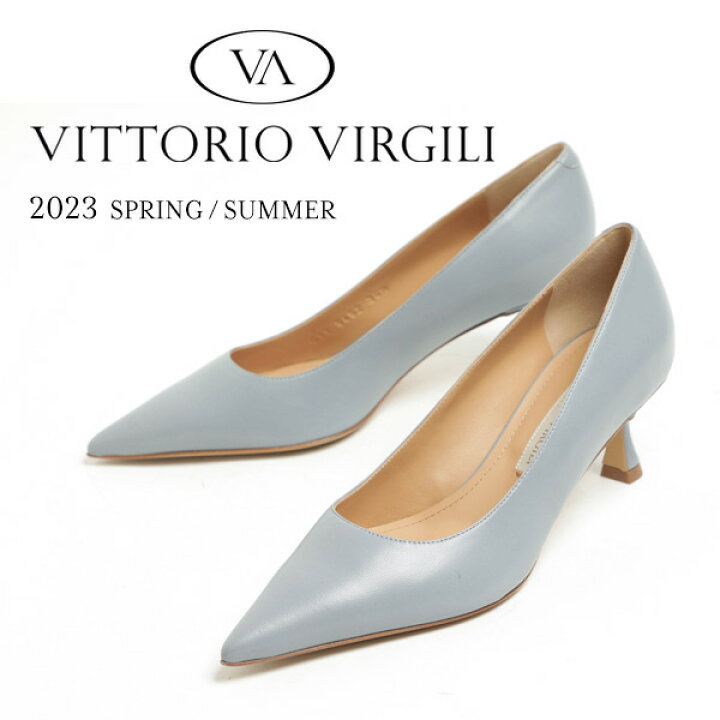楽天市場】VITTORIO VIRGILI ヴィットリオヴィルジリ パンプス ミドル 