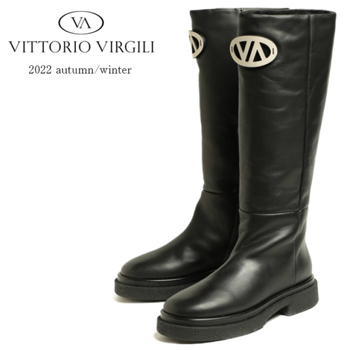 楽天市場】VITTORIO VIRGILI ヴィットリオヴィルジリ ブーツ サイド 