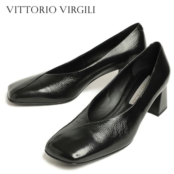 楽天市場】VITTORIO VIRGILI ヴィットリオヴィルジリ パンプス ミドル 