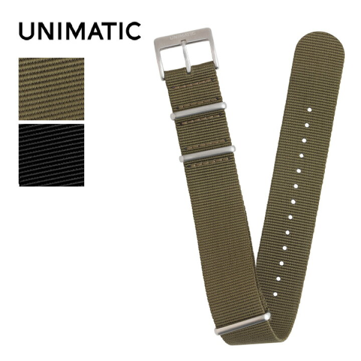 楽天市場】UNIMATIC ウニマティック ストラップ 時計 ナイロン UNN-B 
