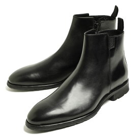 Calzoleria Toscana カルツォレリア トスカーナ ブーツ サイドジップ レザー ARCTIC GRIP 防滑 A325 SILVER BLACK ブラック