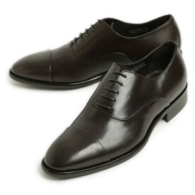 Calzoleria Toscana カルツォレリア トスカーナ ストレートチップ キャップトゥ 内羽根 シューズ レザー ハーフラバー レベルソ LACES SILVER NERO ブラック T.MORO ダークブラウン